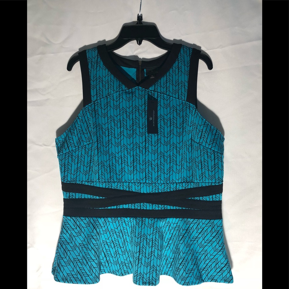 Turqouise blouse